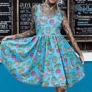 Sourpuss Pricky Sweets Dress vintage rockabilly